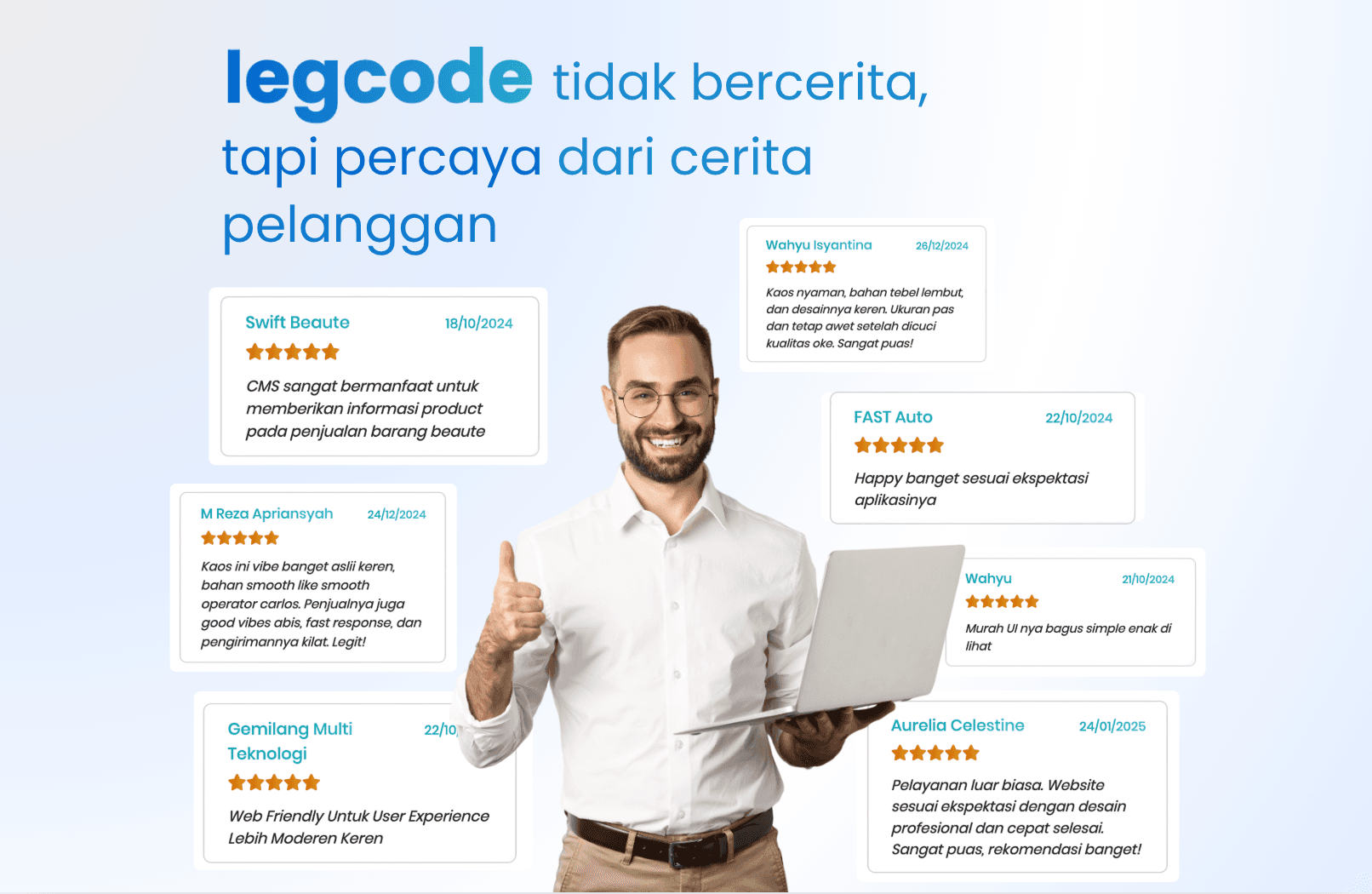 Pilihan Layanan Product dan Jasa Terbaik yang Terbukti dari Cerita Pelanggan!